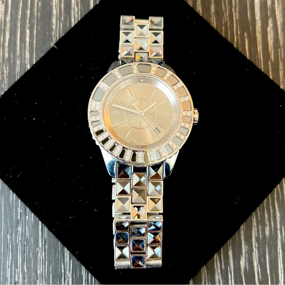 Christian Dior crystal watch like new - Picture 1 of 9